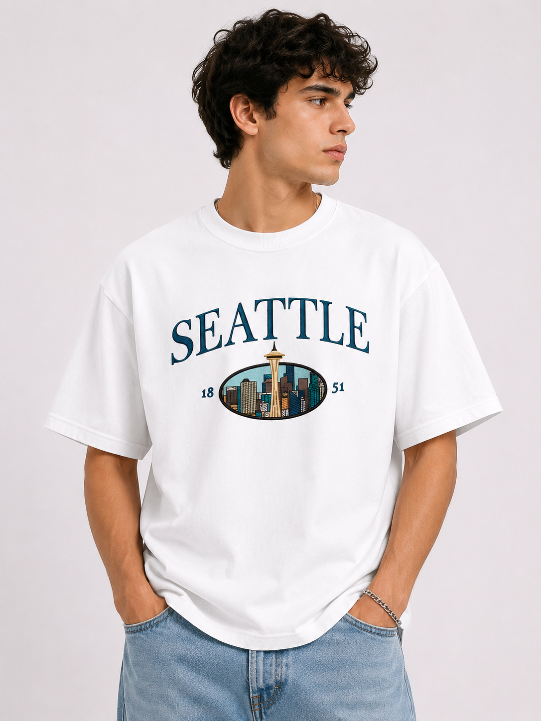 Seattle Heritage Oversized T-Shirt