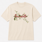 Botanical Script Oversized T-Shirt