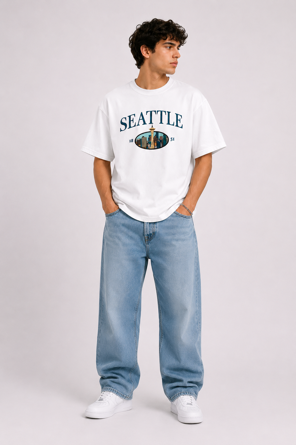 Seattle Heritage Oversized T-Shirt
