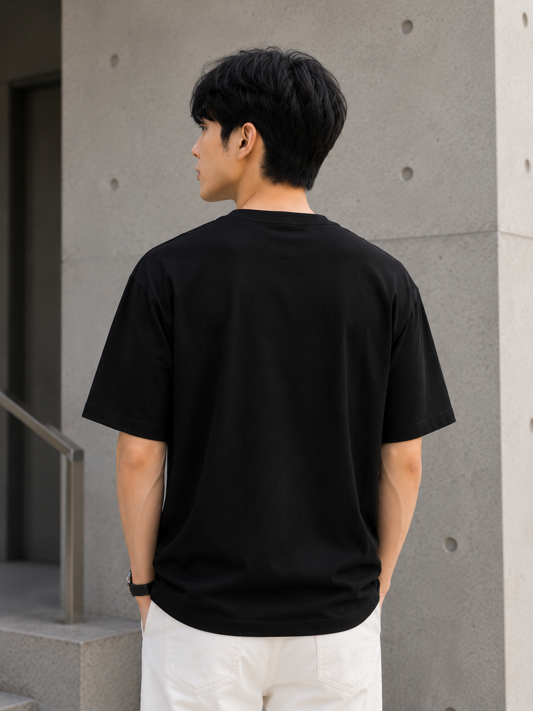 Teevybe Men’s Oversized Target Graphic Printed T-Shirt – Can Do This All Day