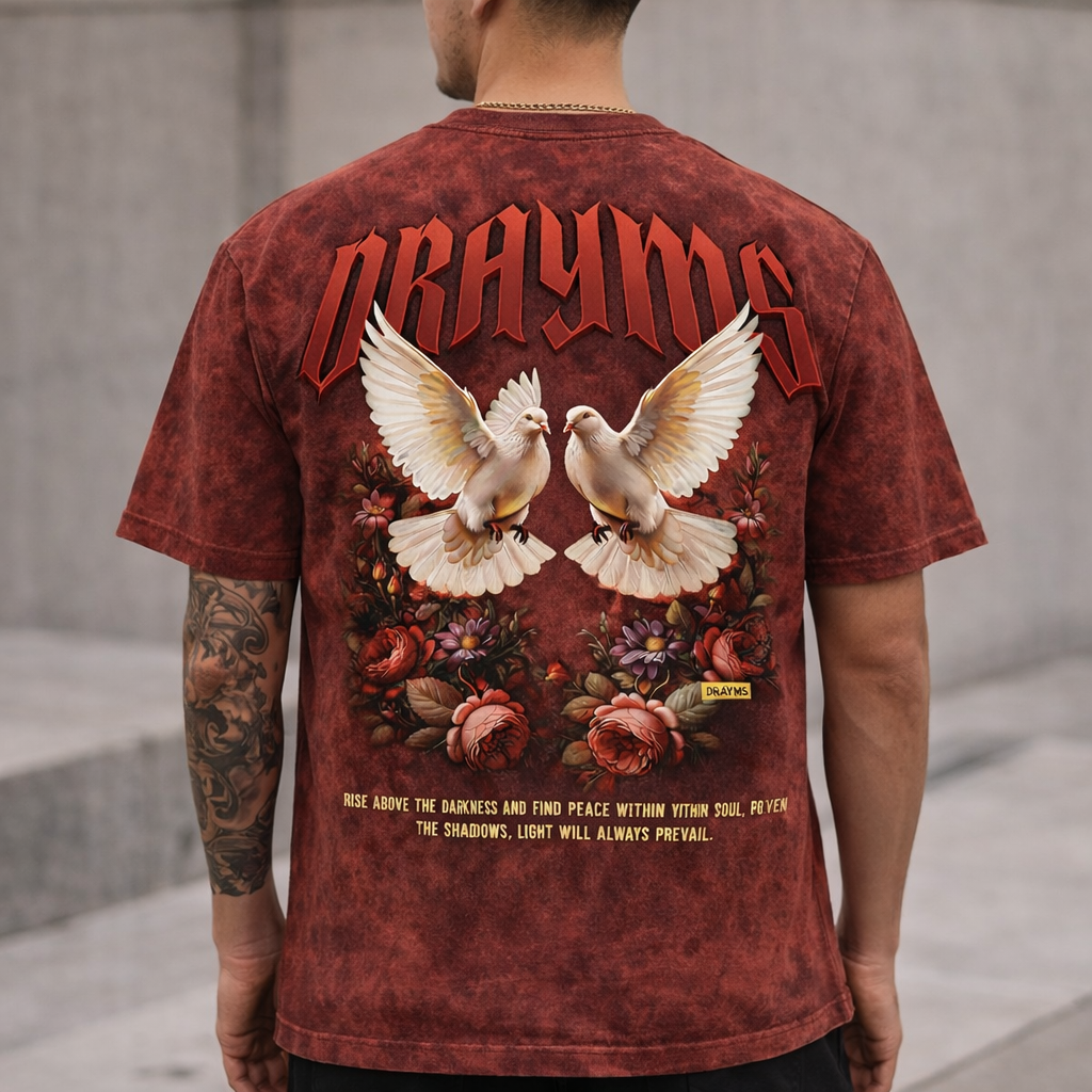 Peace Vintage Oversized T-Shirt