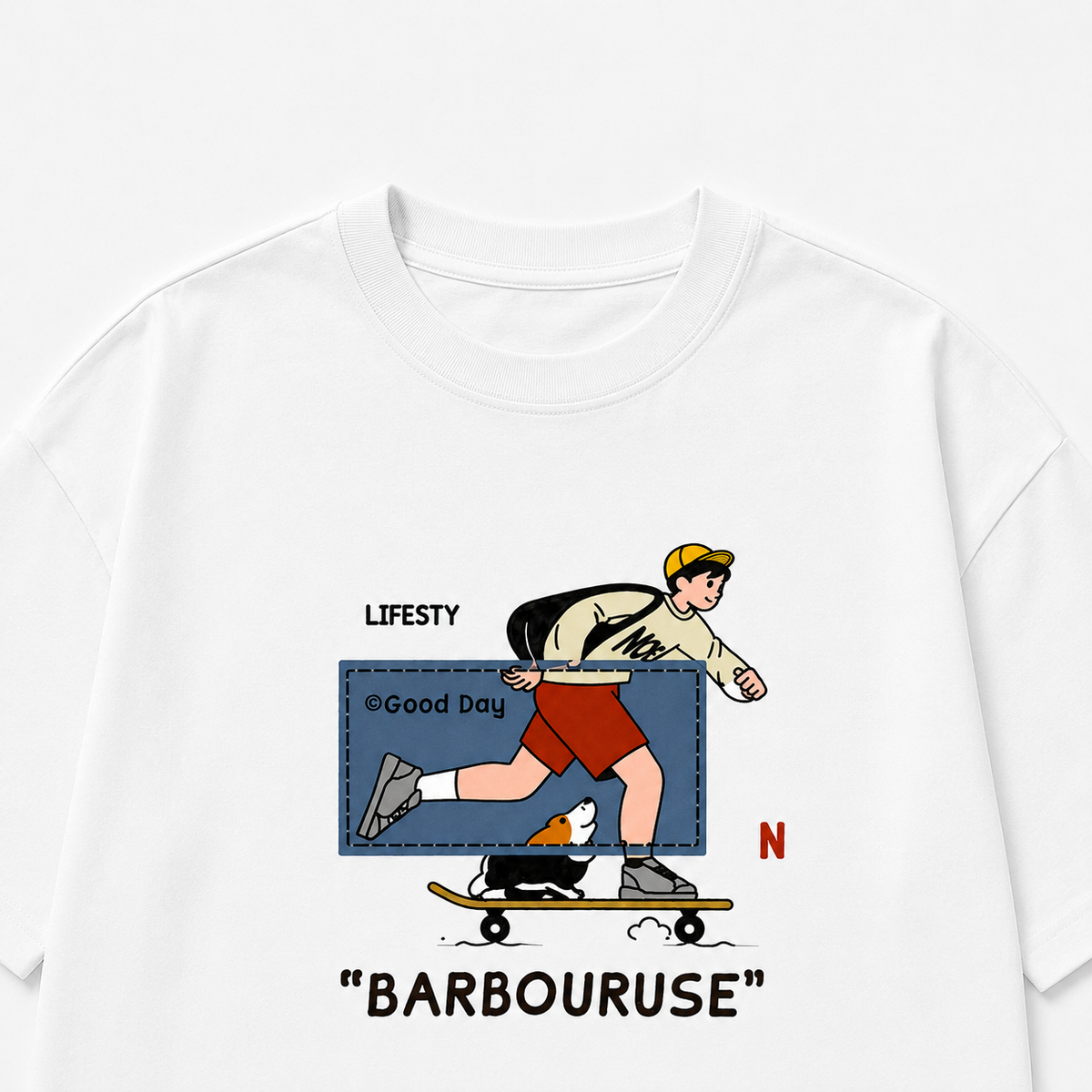 Barbouruse Lifestyle Oversized T-Shirt