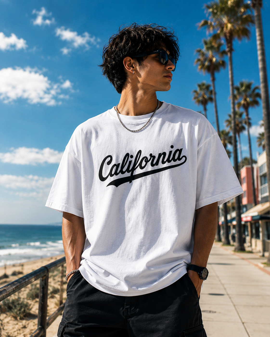 California Vibes Oversized T-Shirt