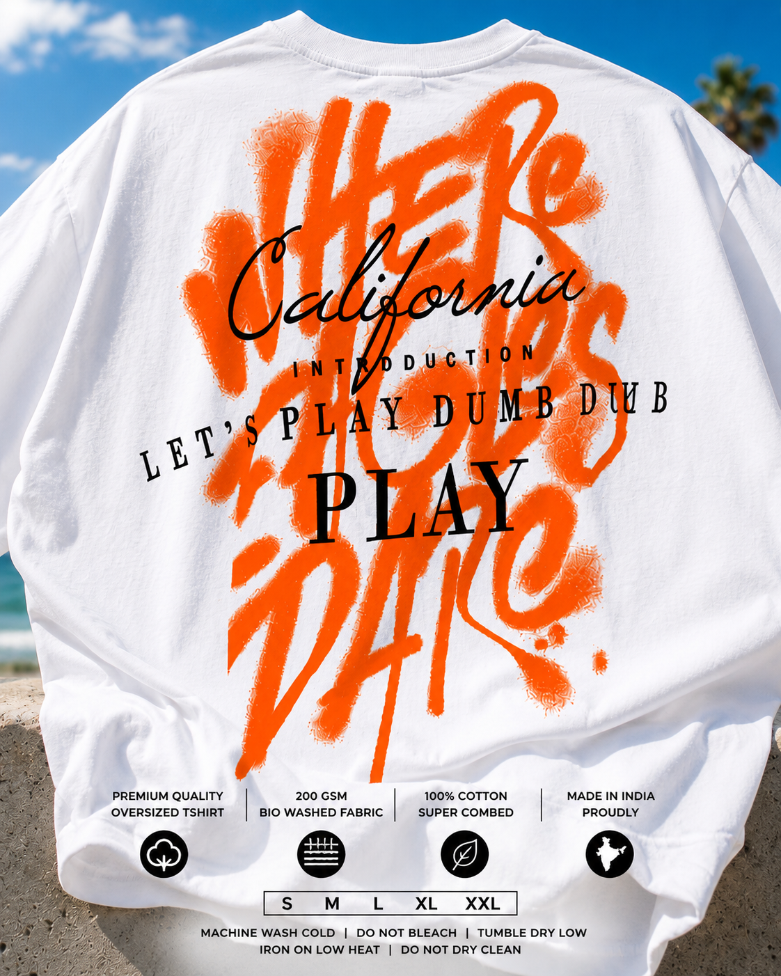 California Vibes Oversized T-Shirt