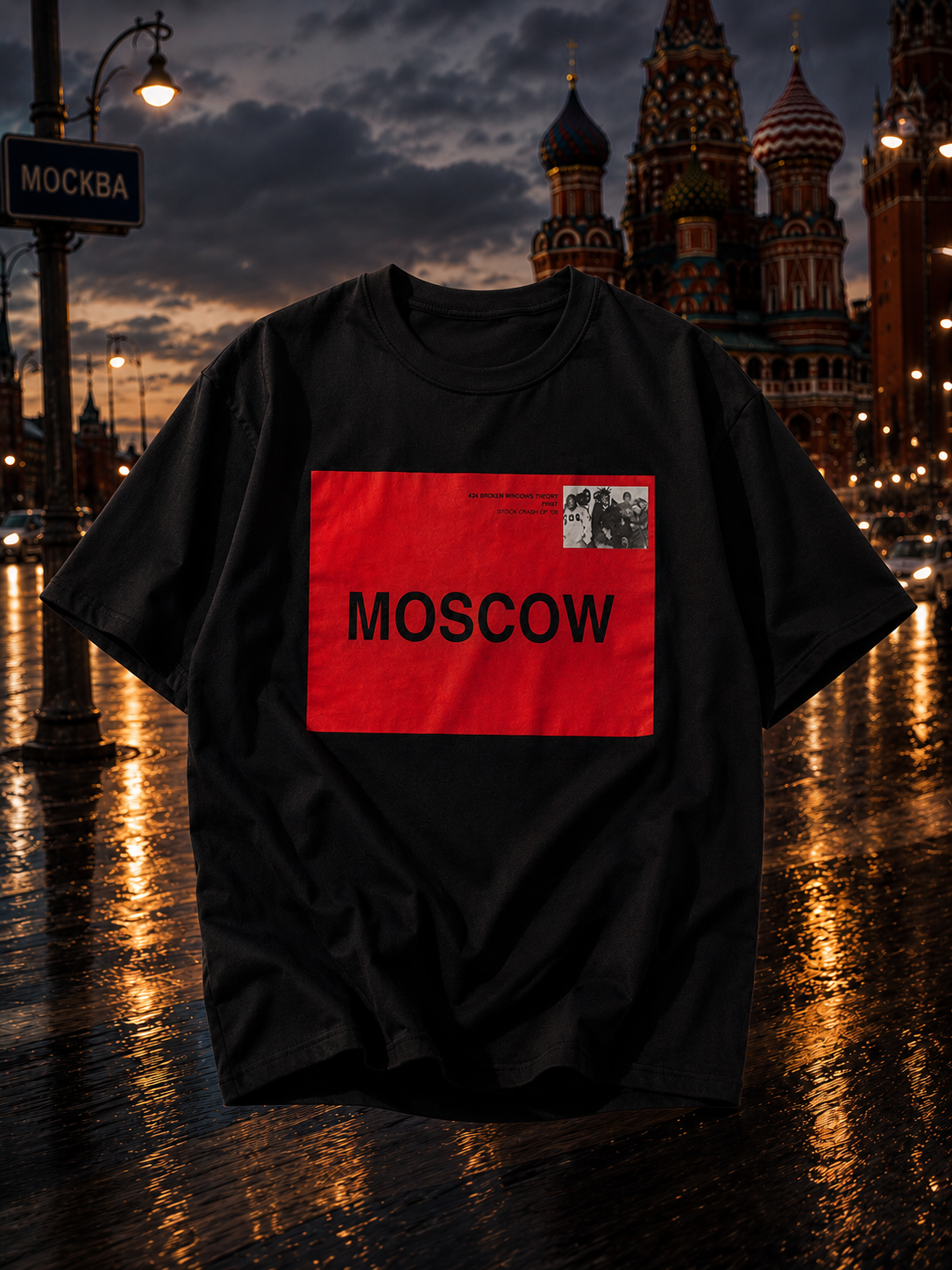 Moscow Oversized T-Shirt