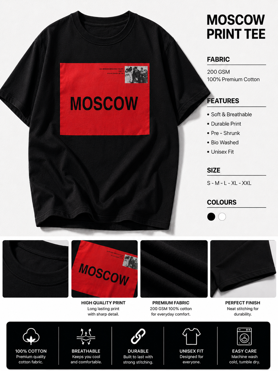 Moscow Oversized T-Shirt
