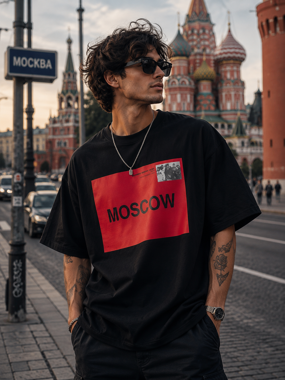 Moscow Oversized T-Shirt