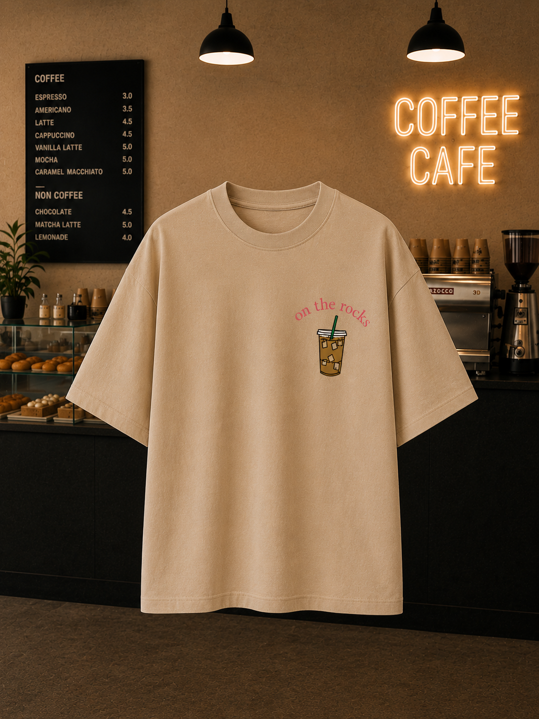 Iced Coffee Club Oversized T-Shirt