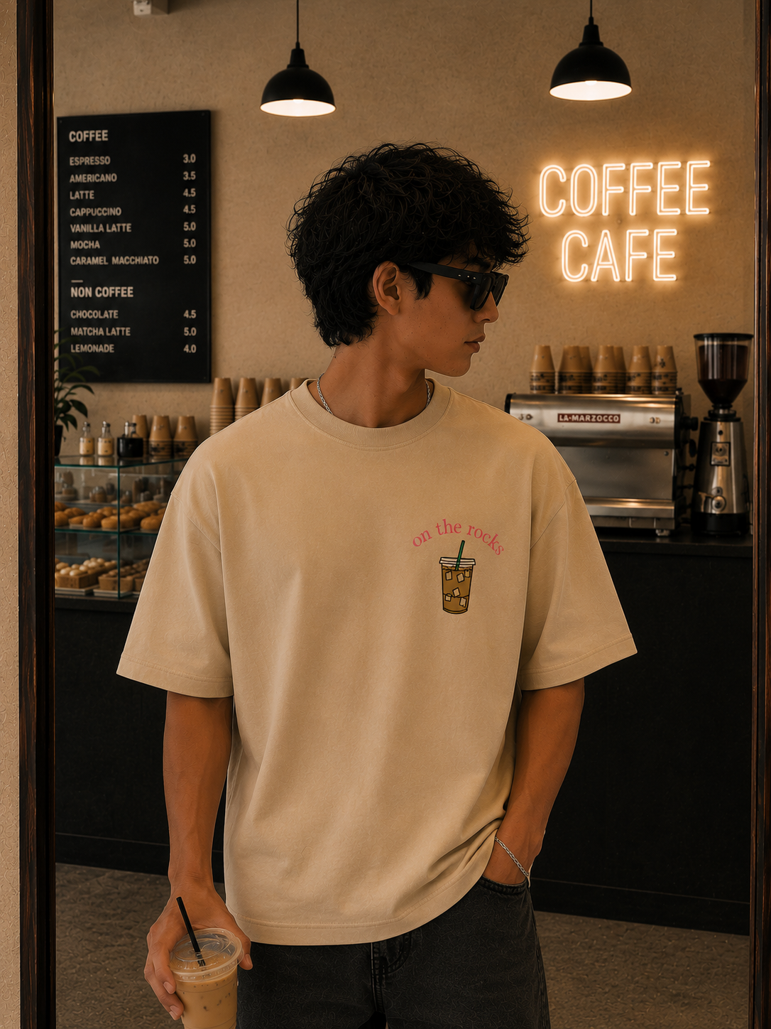 Iced Coffee Club Oversized T-Shirt