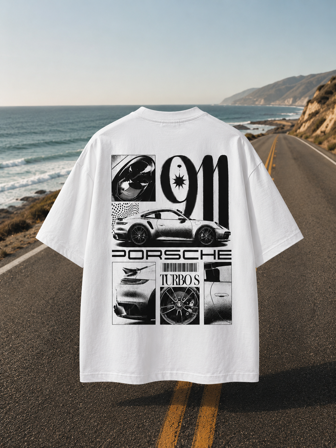 Porsche 911 Turbo S Oversized T-Shirt