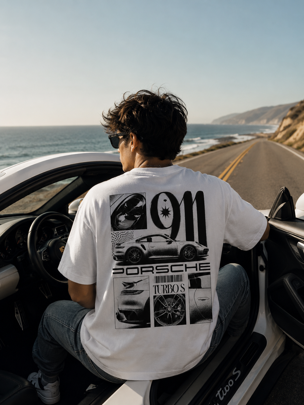 Porsche 911 Turbo S Oversized T-Shirt