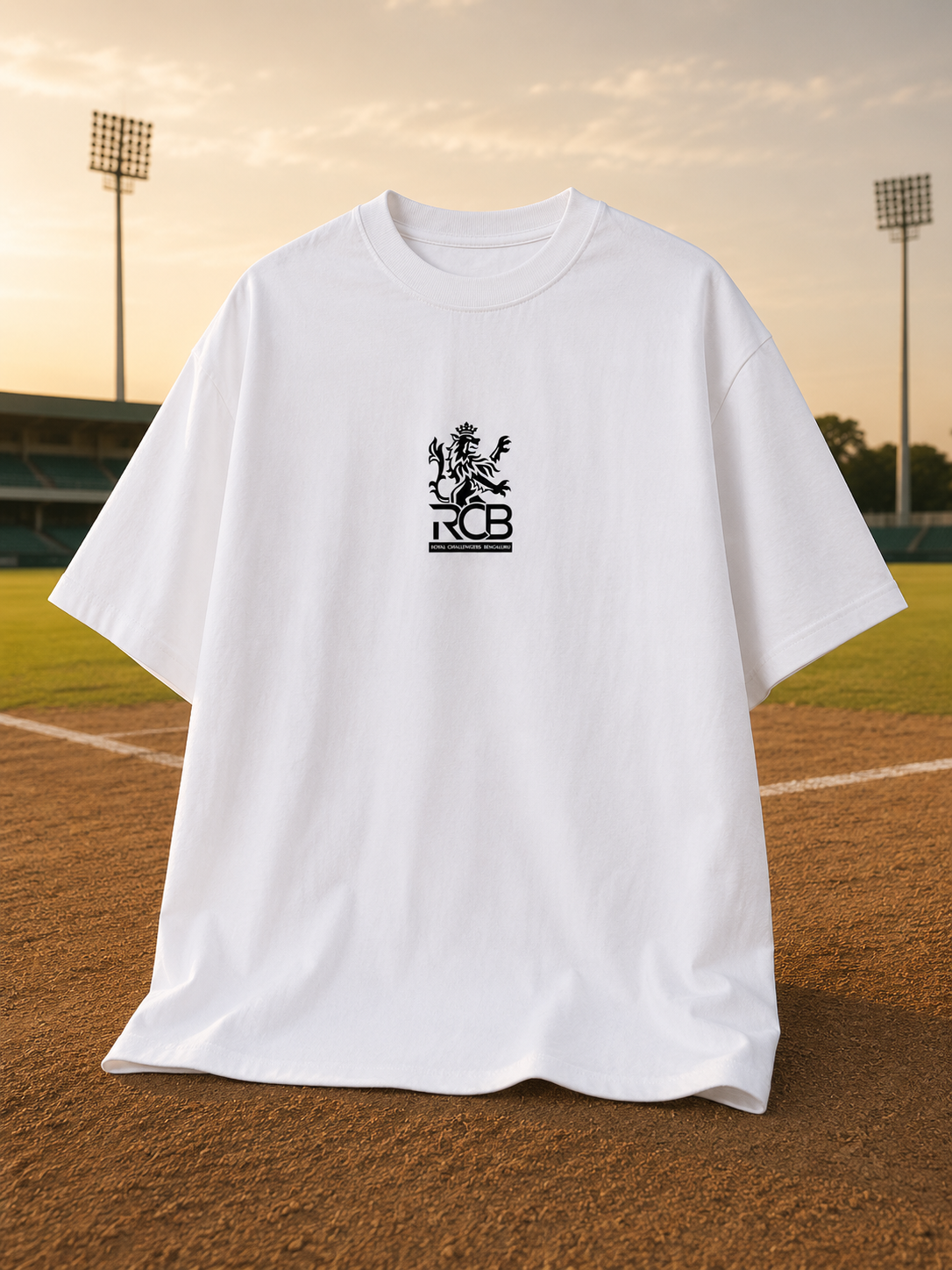 RCB Fan Oversized T-Shirt