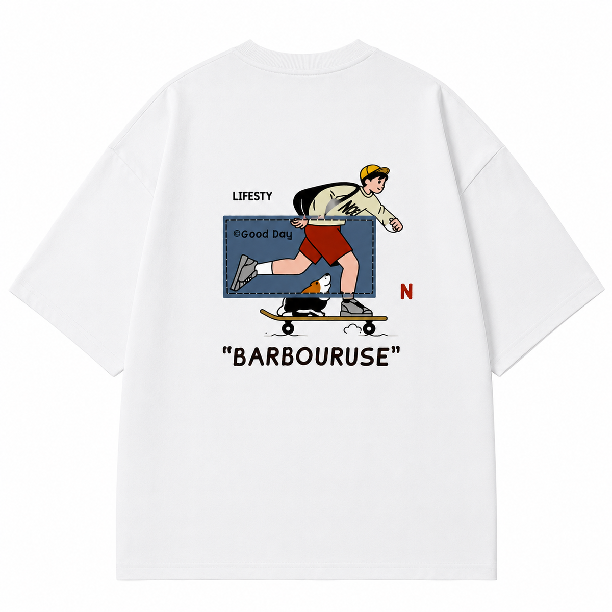 Barbouruse Lifestyle Oversized T-Shirt