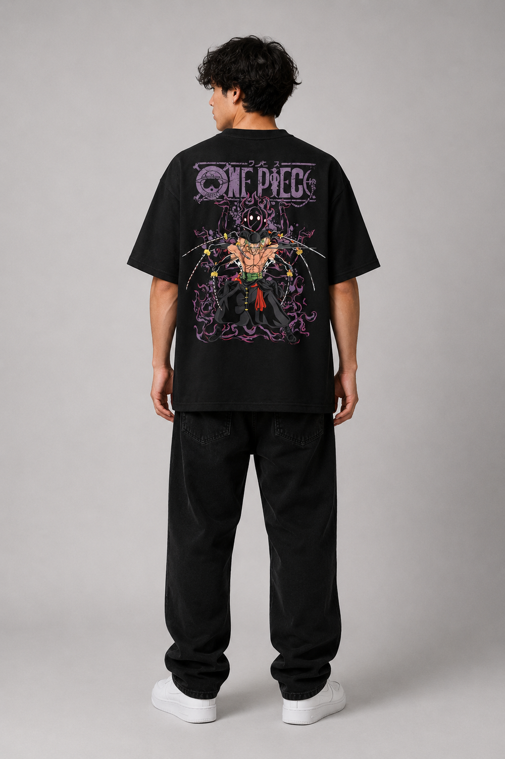 Roronoa Zoro Anime Oversized T-Shirt