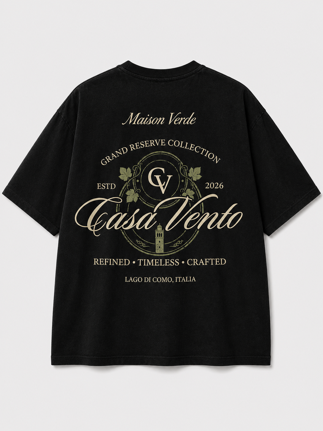 Maison Verde Casa Vento Oversized T-Shirt
