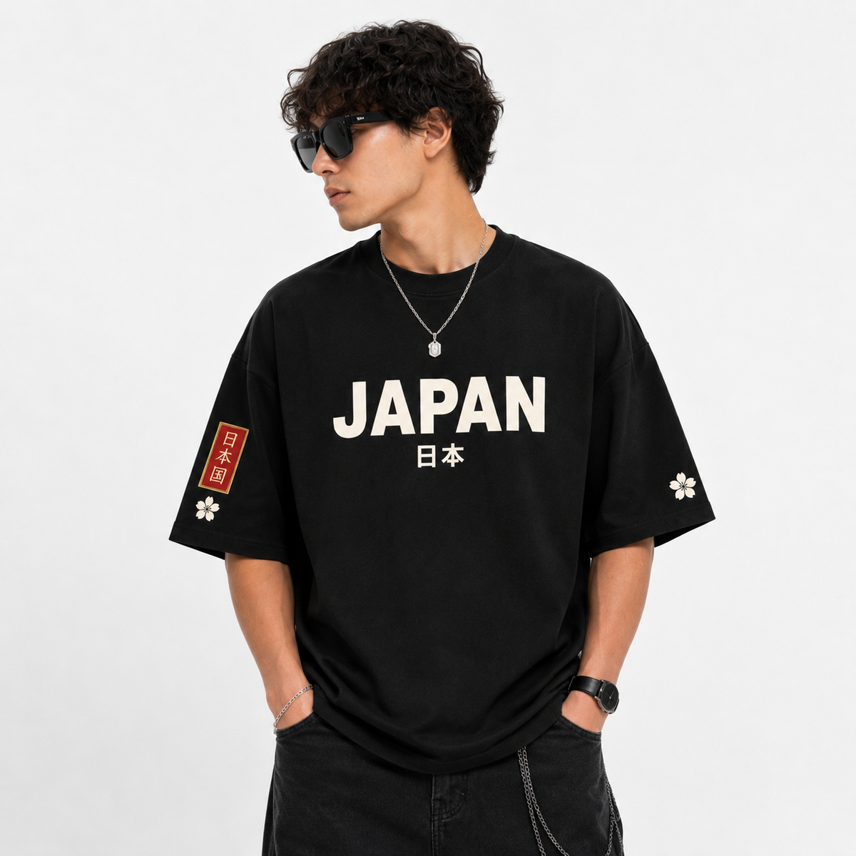 Japan Oversized Minimal T-Shirt