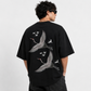 Flying Crane Oversized T-Shirt