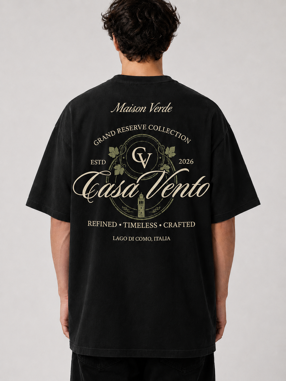 Maison Verde Casa Vento Oversized T-Shirt