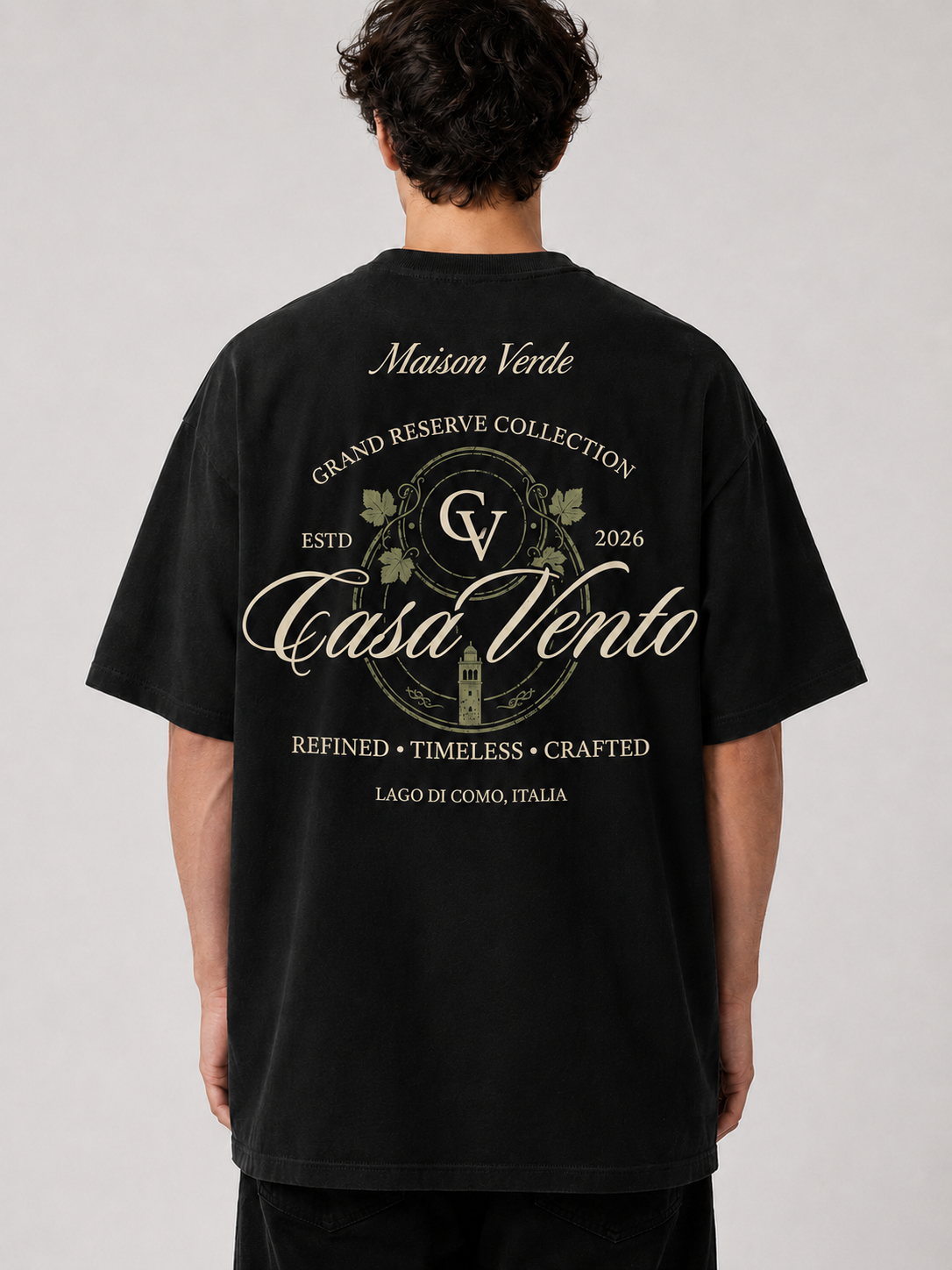 Maison Verde Casa Vento Oversized T-Shirt