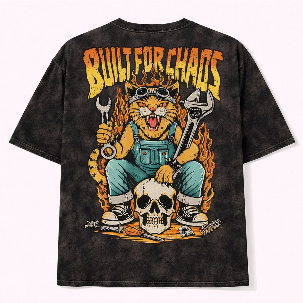 Chaos Vintage Oversized Heavyweight T-Shirt