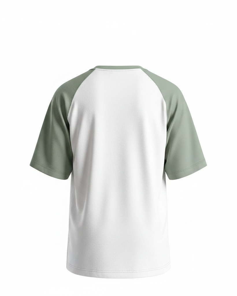 Sage Green Raglan Oversized T-Shirt