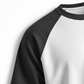 Black Raglan Oversized T-Shirt