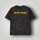 Skate Or Burn Vintage Oversized Heavyweight T-Shirt