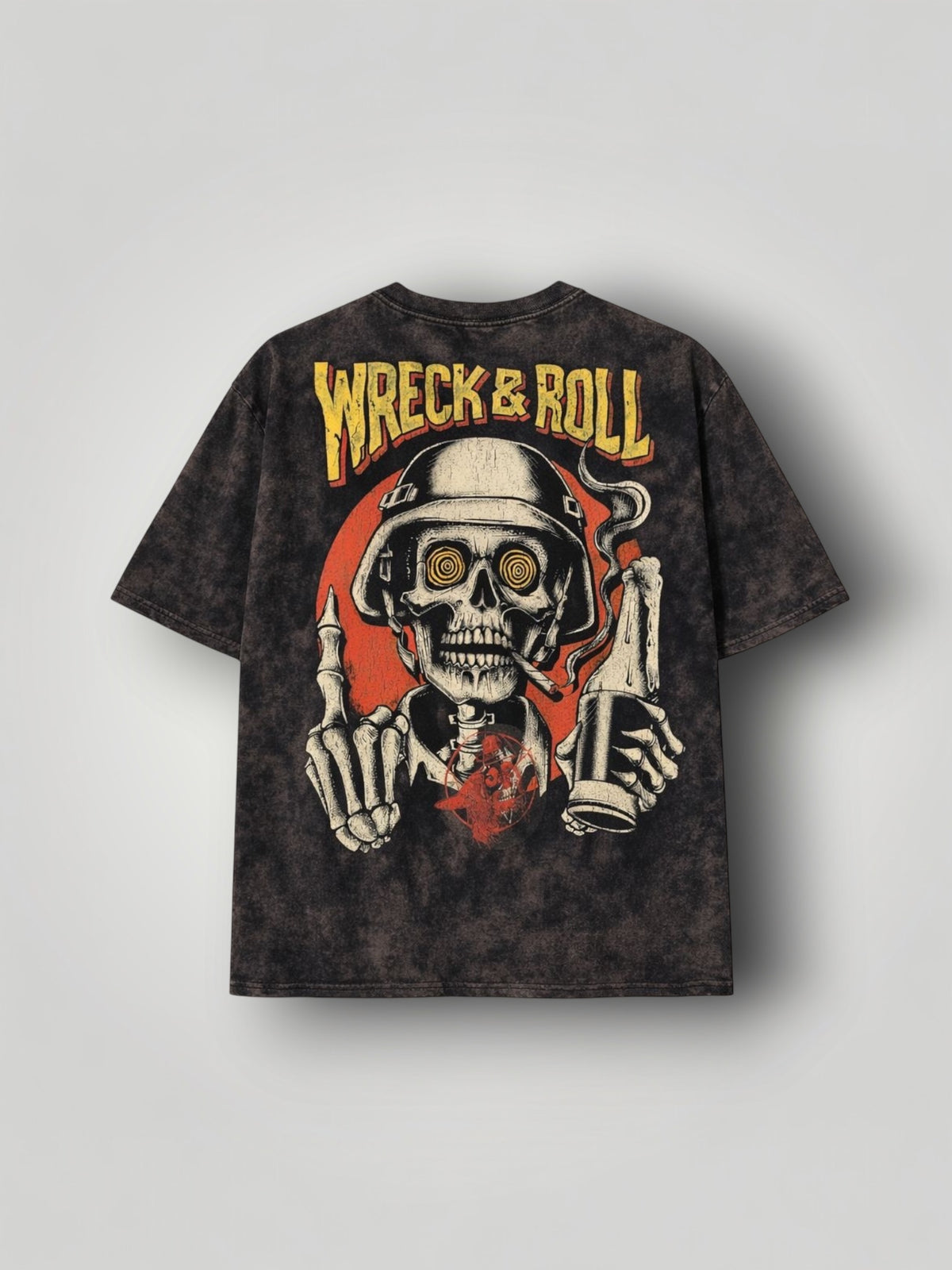 Wreck & Roll Vintage Oversized T-Shirt