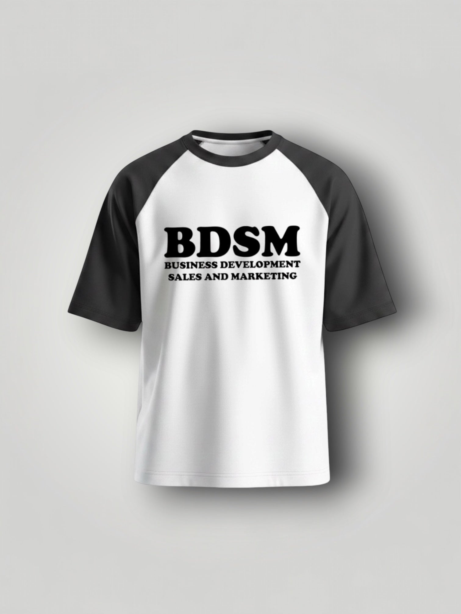 BDSM Statement Raglan Oversized Tee