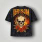 Death Bloom Vintage Oversized T-Shirt