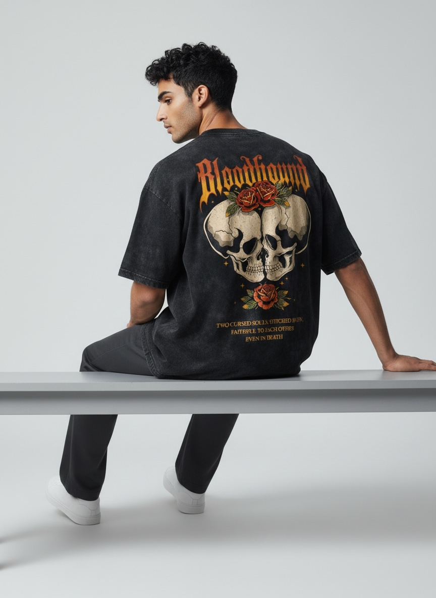 Bloodbound Vintage Oversized T-Shirt