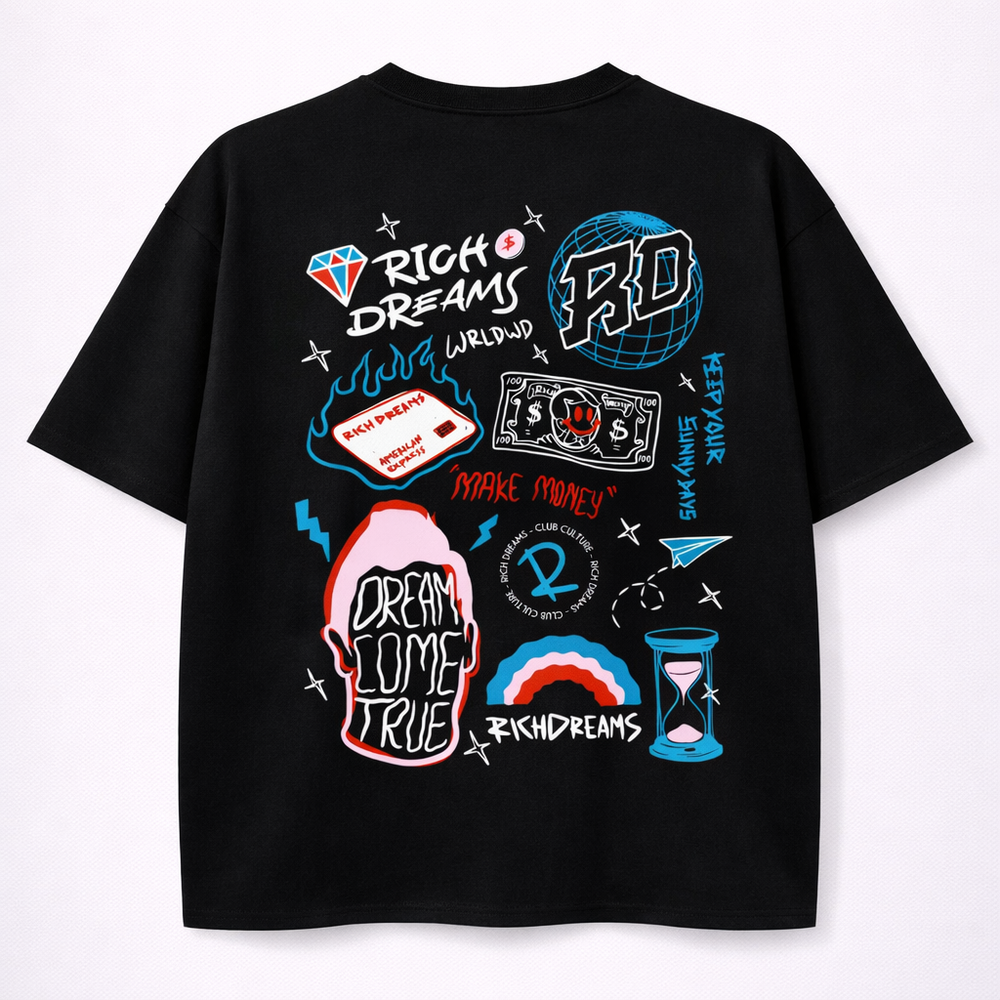 Rich Dreams Oversized T-Shirt
