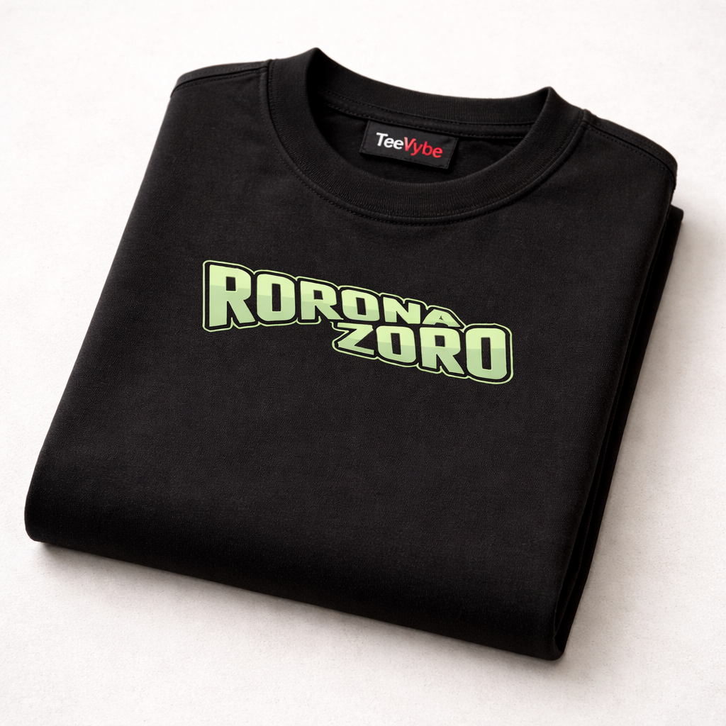 Roronoa Zoro Anime Oversized T-Shirt