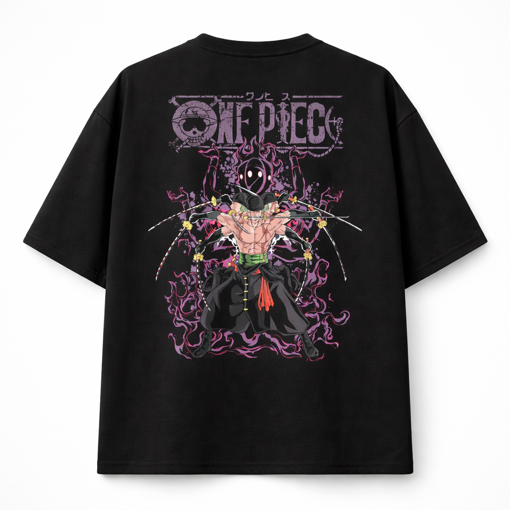 Roronoa Zoro Anime Oversized T-Shirt