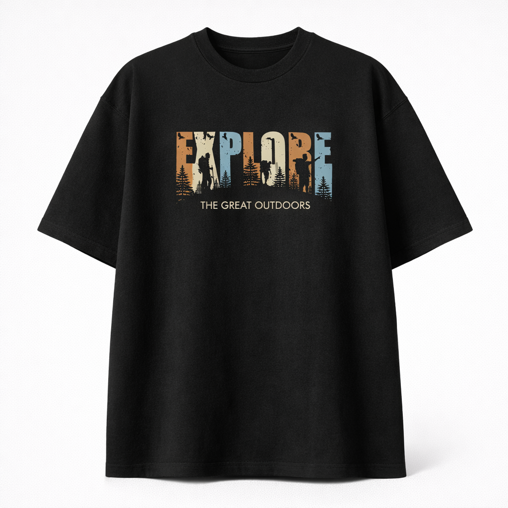 Explore The Great Outdoors Oversized T-Shirt