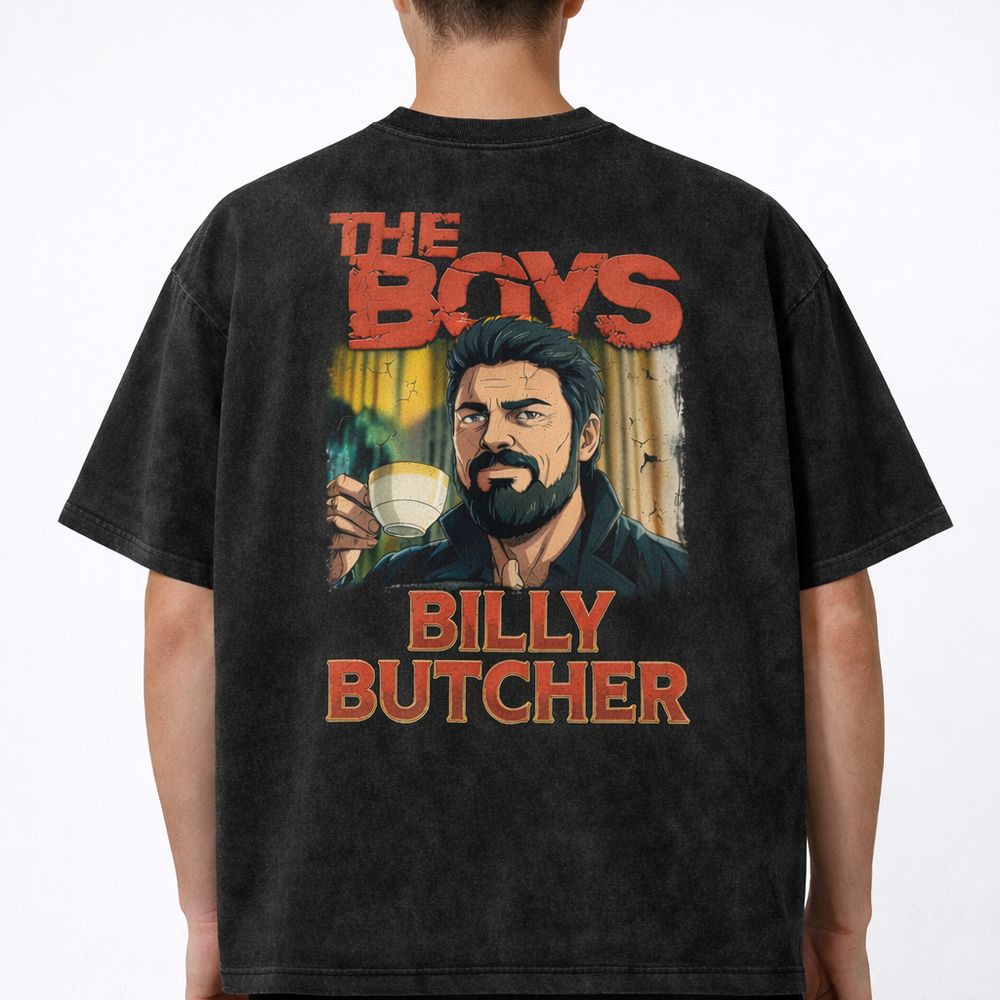 The Boys billy butcher vintage oversized T-shirt