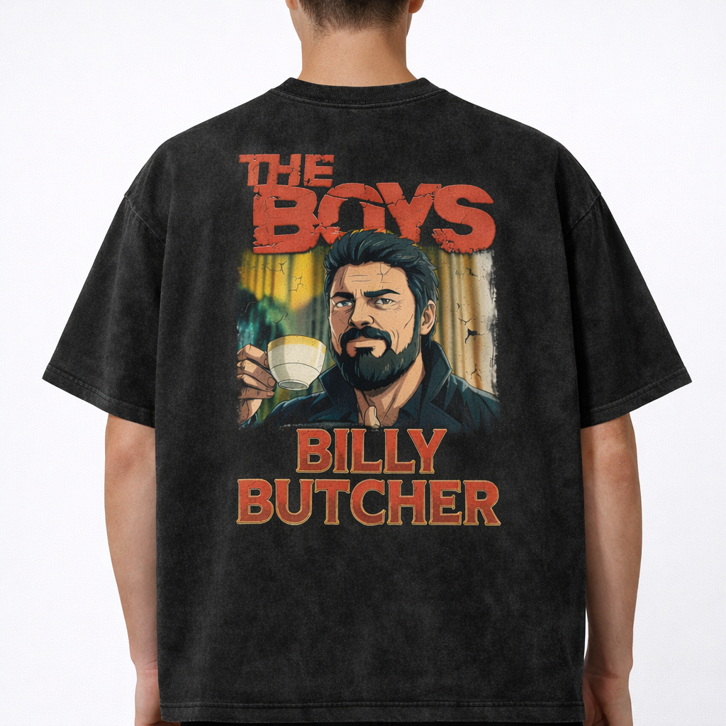 The Boys billy butcher vintage oversized T-shirt