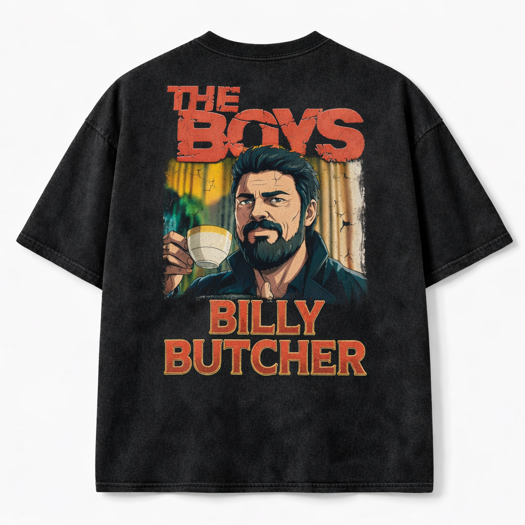 The Boys billy butcher vintage oversized T-shirt