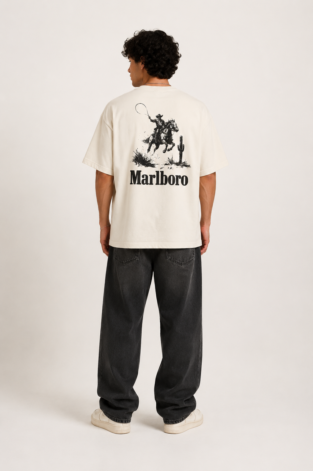 Marlboro Cowboy Oversized T-Shirt