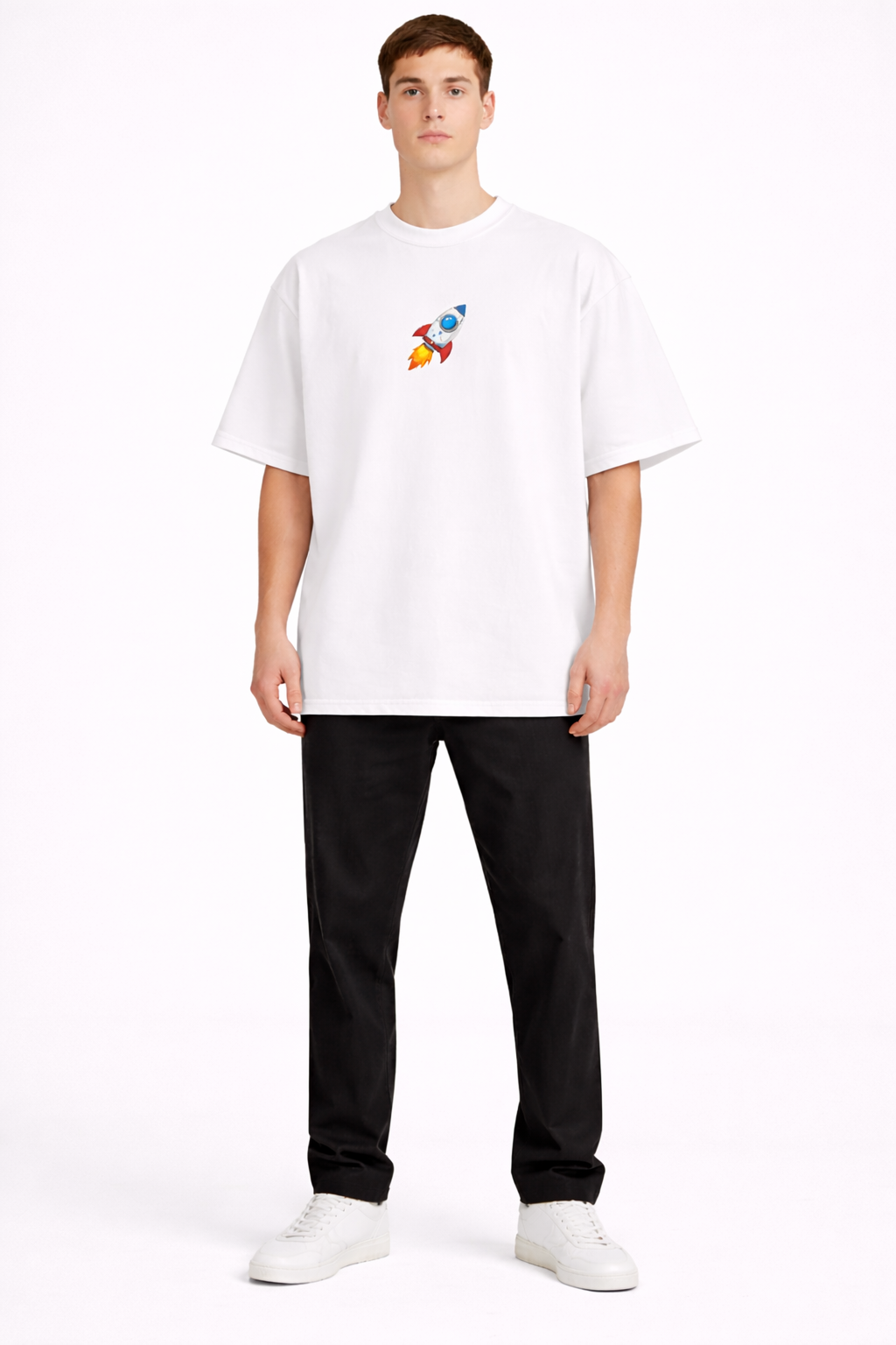 SPACEWAYS MOON REVOLUTION OVERSIZED T-SHIRT