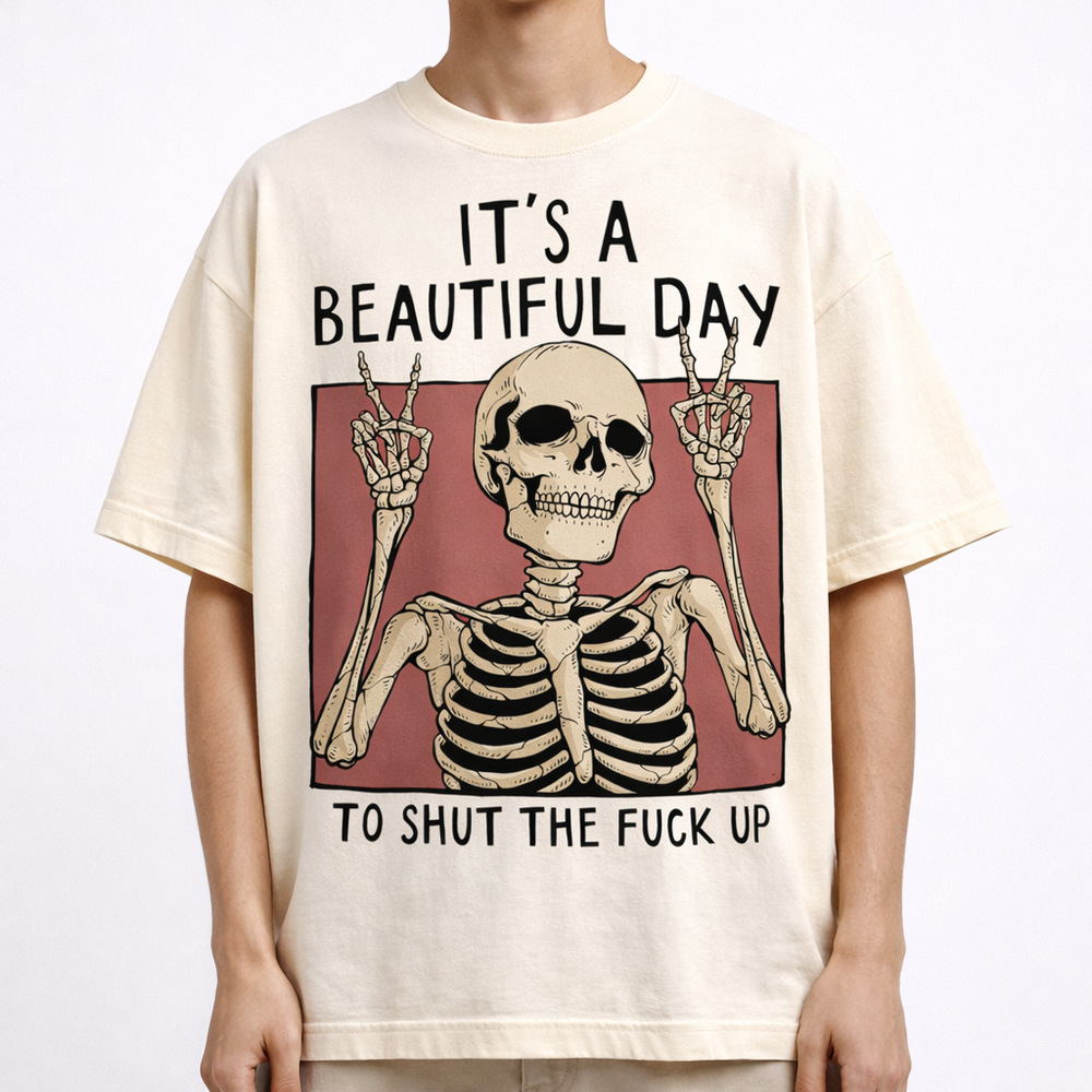 It’s a Beautiful Day Oversized T-Shirt