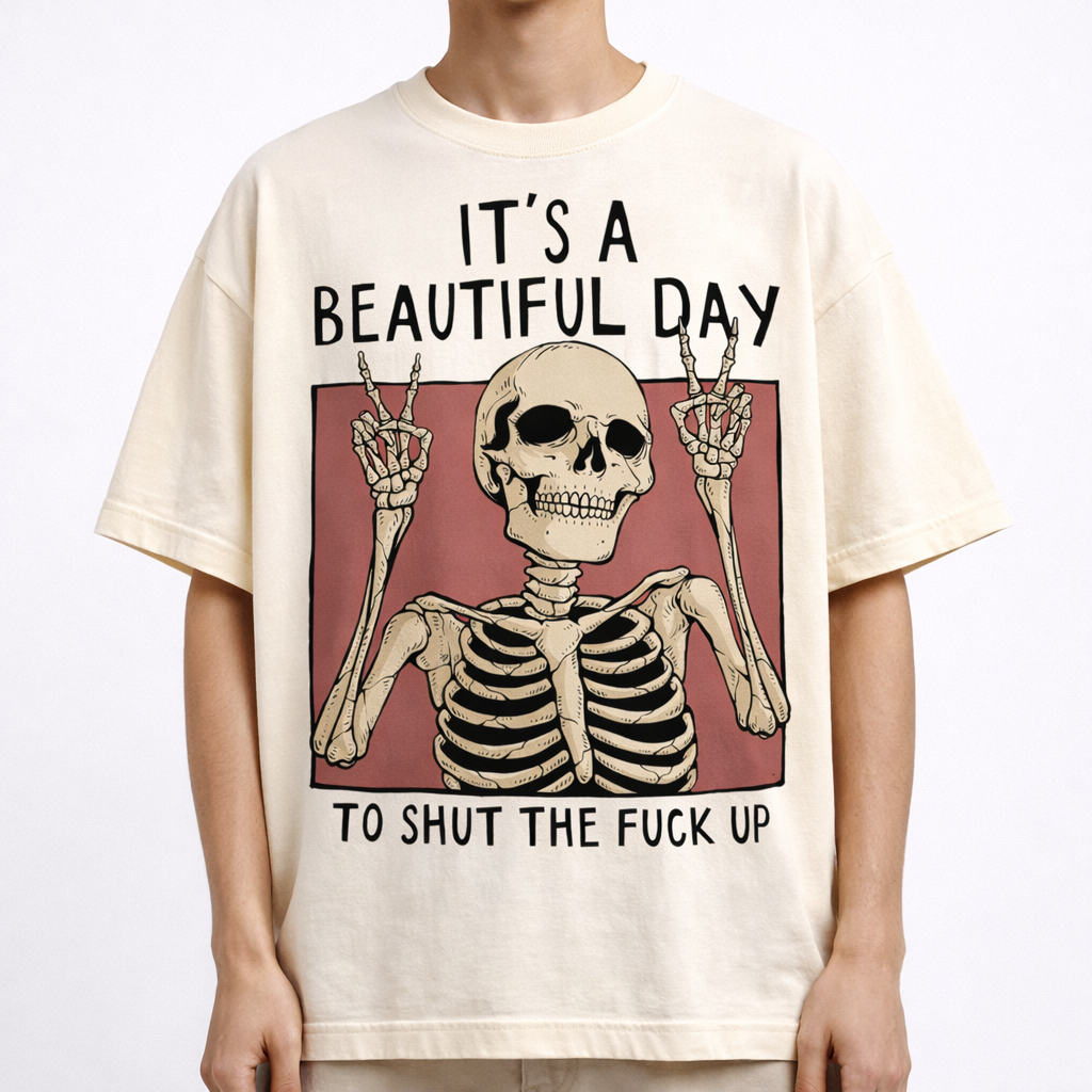 It’s a Beautiful Day Oversized T-Shirt