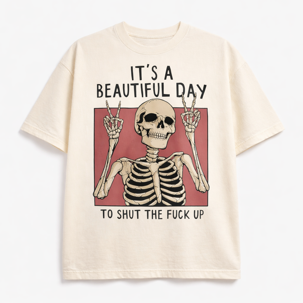 It’s a Beautiful Day Oversized T-Shirt